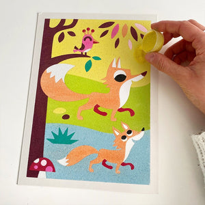 Sandmalerei-Set Sablimage Mini – Freunde