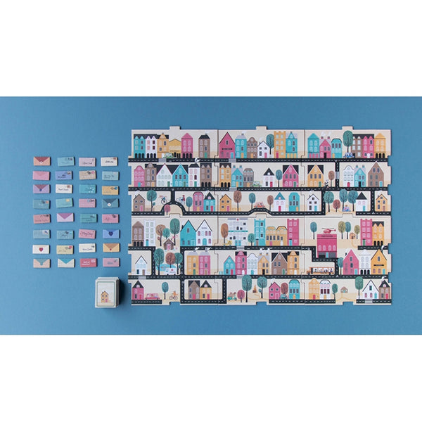 Beobachtungsspiel, Taschenversion – Der Postbote