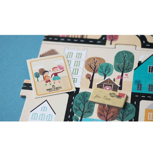 Beobachtungsspiel, Taschenversion – Der Postbote