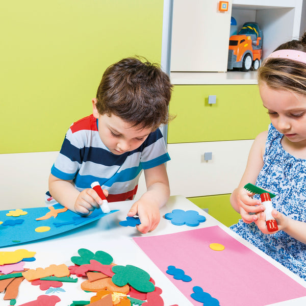 EVA-Schaumstoff in A4-Bögen – PLUSH, 4 Stück