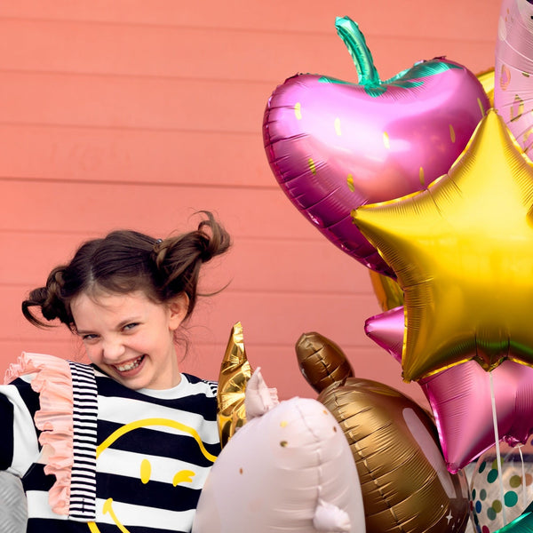 Folienballon – Erdbeere 42 x 45 cm