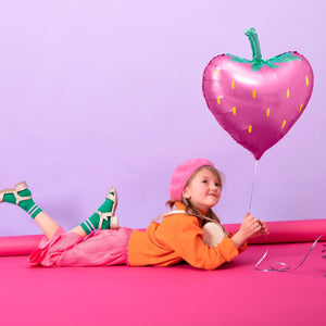 Folienballon – Erdbeere 42 x 45 cm