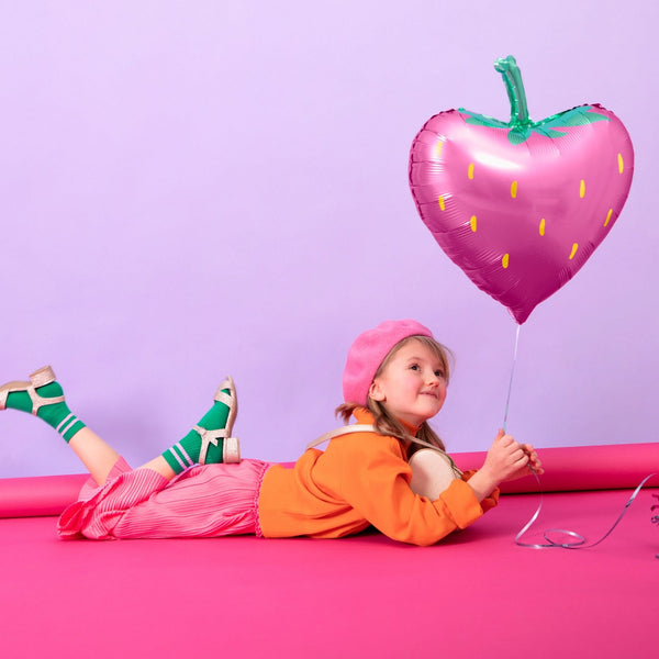 Folienballon – Erdbeere 42 x 45 cm