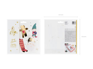 Geschenkanhänger  - Nikolaus (12 Stück)