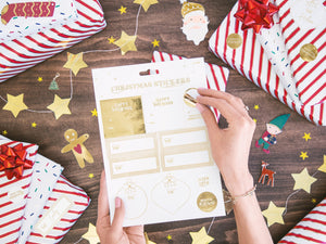 Geschenkanhänger  - Nikolaus (12 Stück)