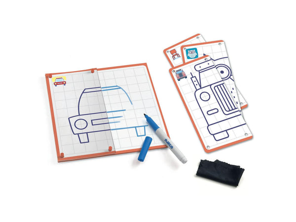 Plansze edukacyjne Eduludo Krok po kroku Djeco - Symetrie and Co - Tublu.de