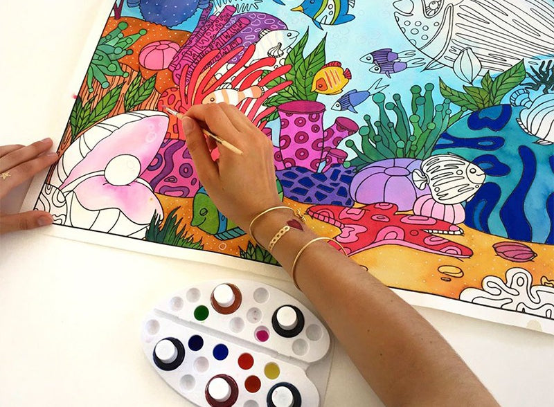 Aquarellum-Tafeln – Nymphen