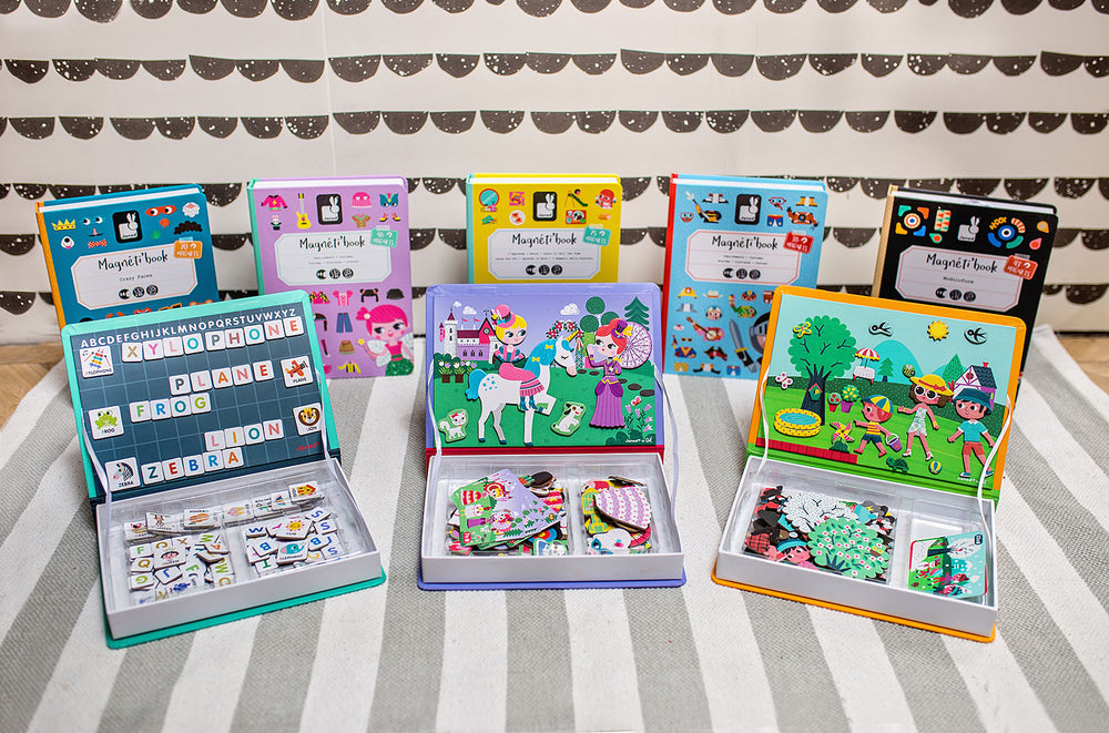 Magnetisches Puzzle Magnetibook – Ich lerne die Uhr