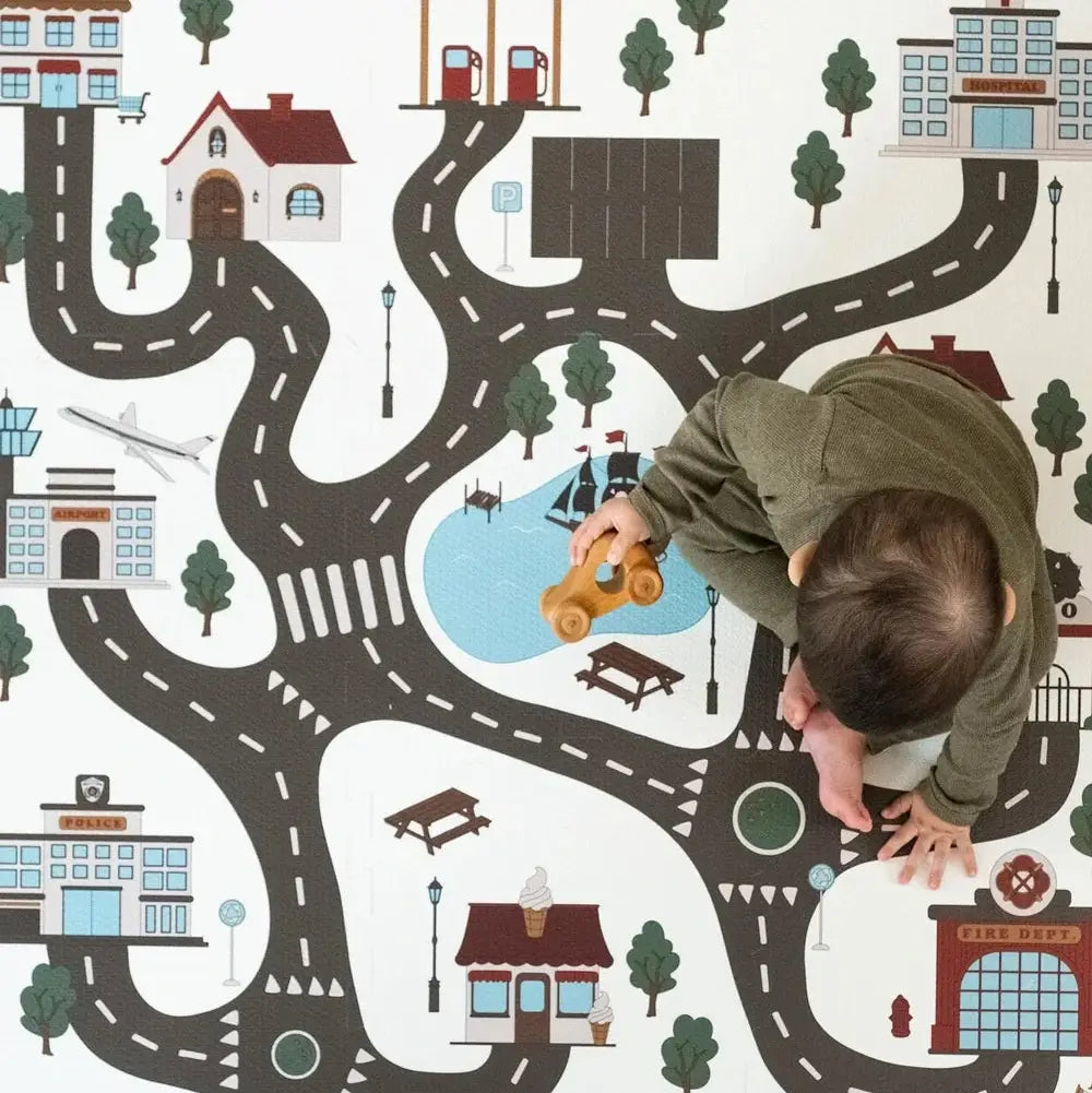 Schaumstoffmatte 100 x 100 cm – Roadtrip