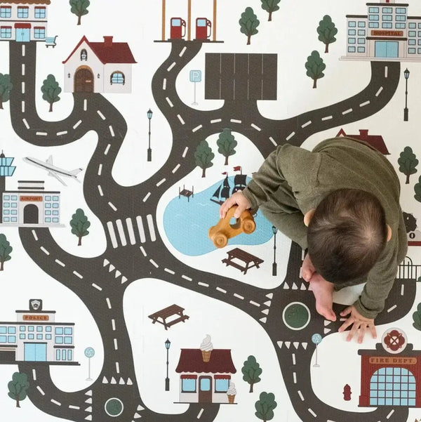 Schaumstoffmatte 100 x 100 cm – Roadtrip