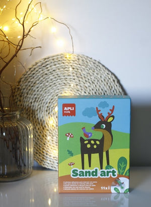 Malset mit Sand