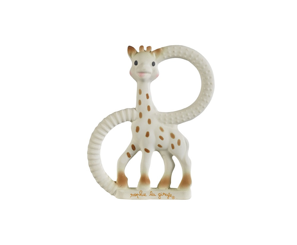 Sophie die Giraffe Dreierpack  – Sophie die Giraffe mit Schlüsselanhänger und Beißring So'Pure