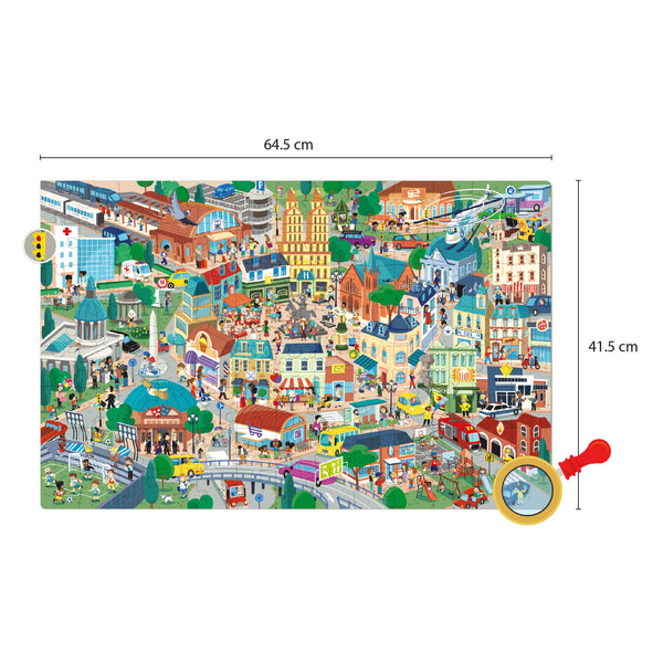 Beobachtungspuzzle – Stadt 104 Teile 5+