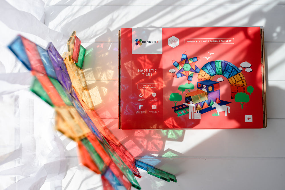 Magnetbausteine – Rainbow Mega Pack 212 Teile