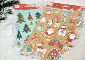 Weihnachtsaufkleber – Geschenke