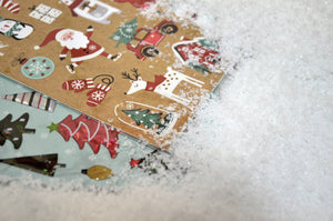 Weihnachtsaufkleber – Geschenke