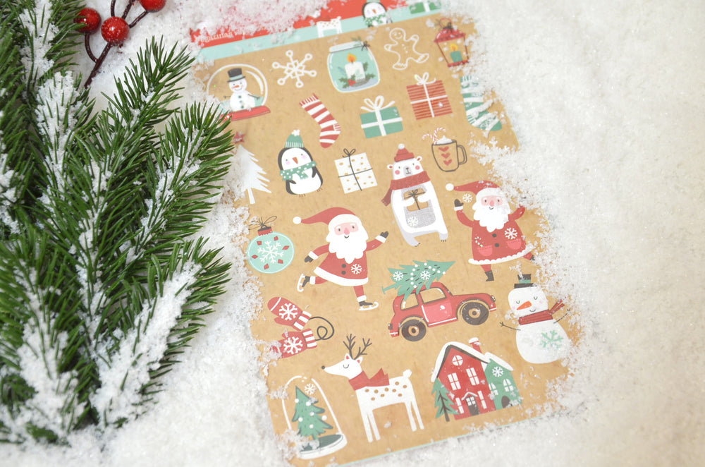 Weihnachtsaufkleber – Geschenke