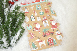 Weihnachtsaufkleber – Geschenke