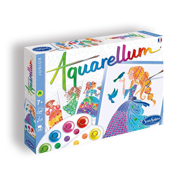 Aquarellum Malset Junior – Blumen Prinzessinnen