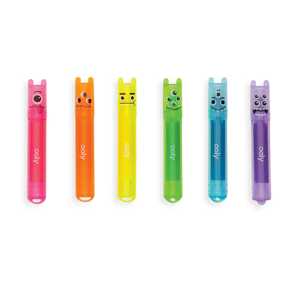 Duftende Neonmarker – Kleine Monster
