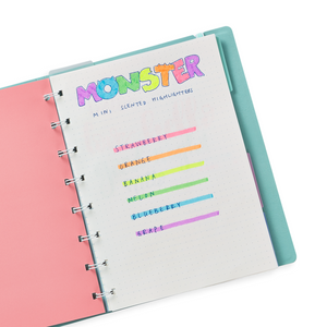 Duftende Neonmarker – Kleine Monster