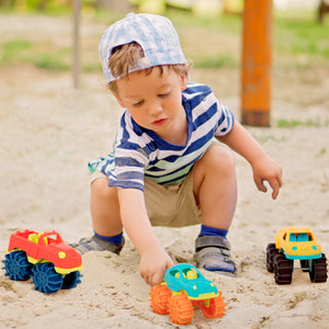Set mit 6 Monster Trucks – Thunder Monster – Monster Trucks