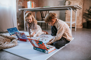 Magnetisches Puzzle Magnetibook – Dinosaurier