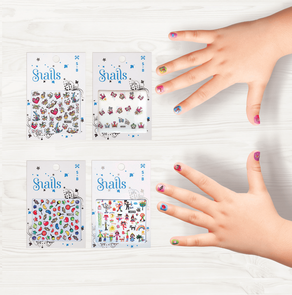 Nagelsticker Kinder - Mermaids