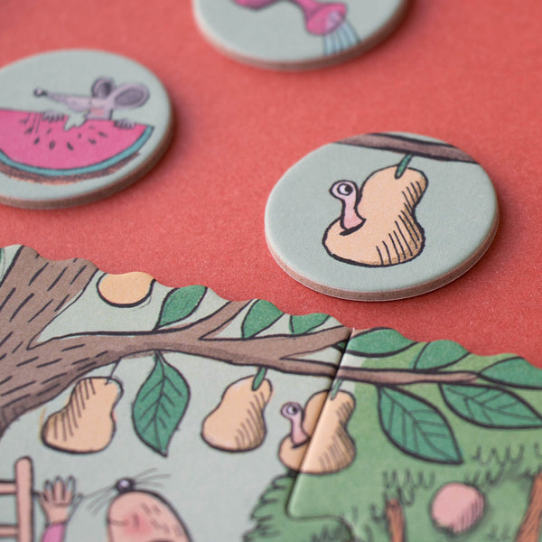 Puzzle 24 Teile – Der Garten der Kaninchen