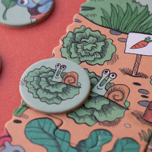 Puzzle 24 Teile – Der Garten der Kaninchen