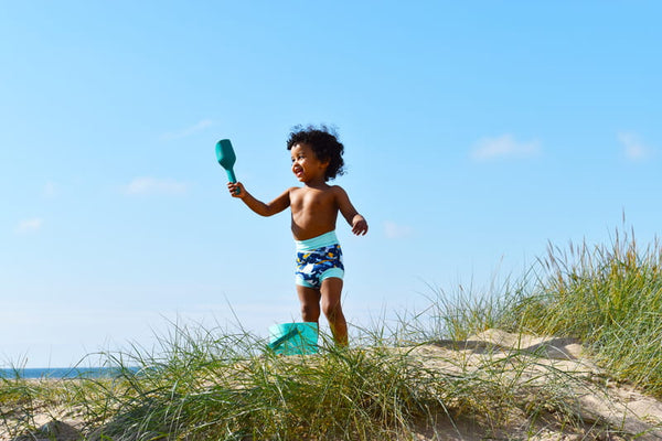 Schwimmwindel Happy Nappy DUO 12-24 Monate Flugzeuge (XL)