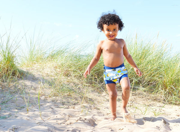 Schwimmwindel Happy Nappy DUO 24-36 Monate Insekten (XXL)
