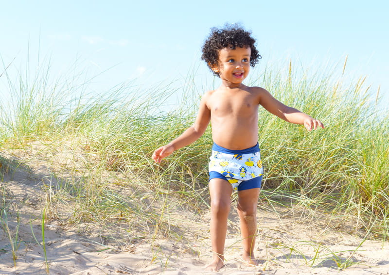 Schwimmwindel Happy Nappy DUO 24-36 Monate Insekten (XXL)