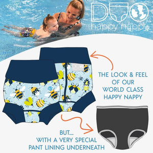 Schwimmwindel Happy Nappy DUO 3-6 Monate Wiese (M)