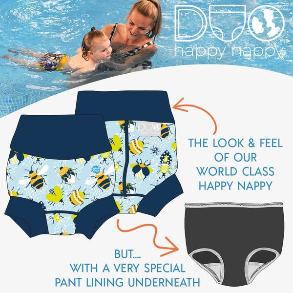 Schwimmwindel Happy Nappy DUO 3-6 Monate Wiese (M)