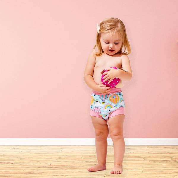 Happy Nappy DUO Schwimmwindel 6-12 Monate Ballons (L)