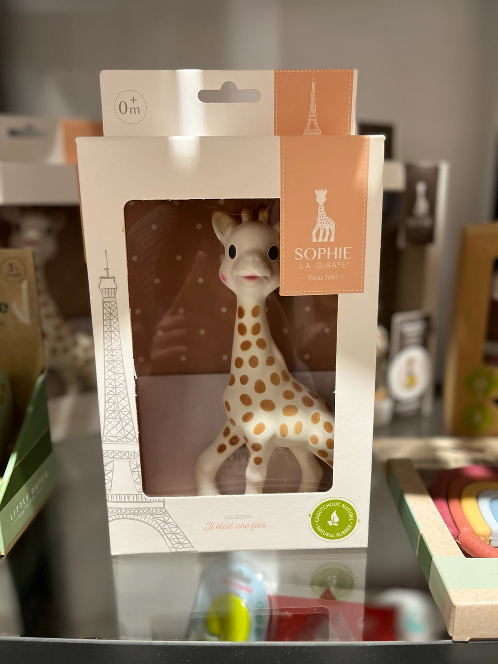 Sophie die Giraffe  in Kartonverpackung