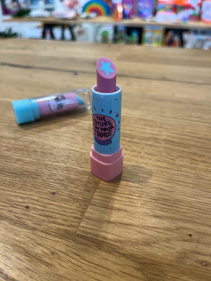 Radiergummi in Form eines Lippenstifts – Stern