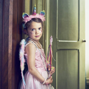 Kostüm - Einhornflügel und Stirnband