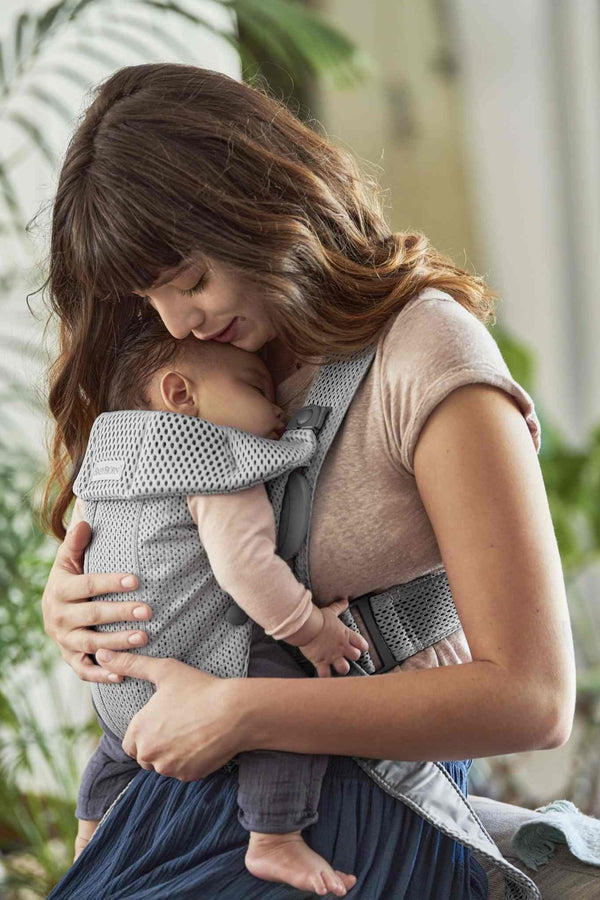 Babytrage MINI 3D Mesh – Grau