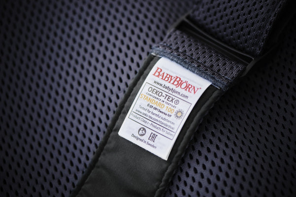 Babytrage MINI 3D Mesh – Grau