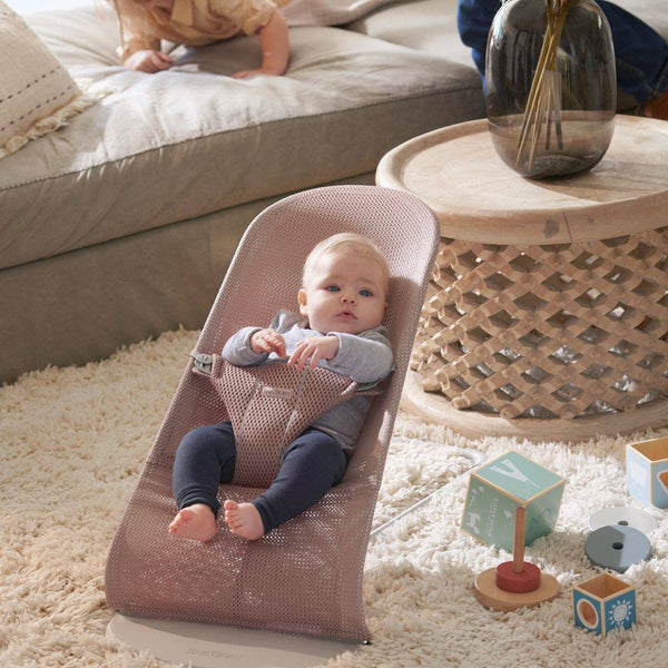 Babywippe BLISS MESH - Dunkelrosa