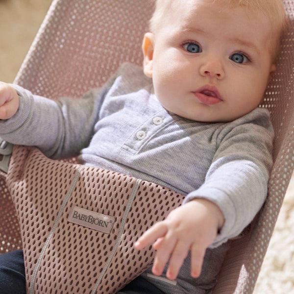 Babywippe BLISS MESH - Dunkelrosa