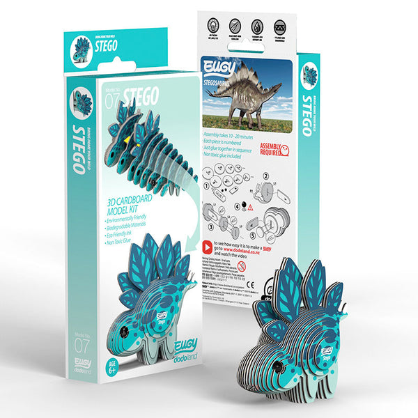 Öko-Puzzle 3D – Stegosaurus - Tublu.de