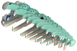 Öko-Puzzle 3D – Krokodil - Tublu.de