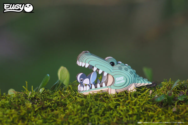 Öko-Puzzle 3D – Krokodil - Tublu.de