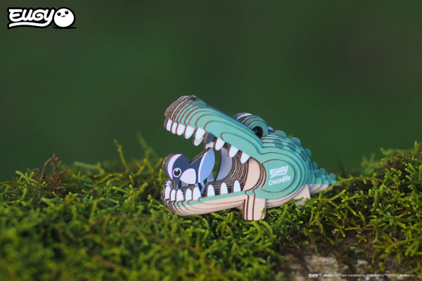 Öko-Puzzle 3D – Krokodil - Tublu.de