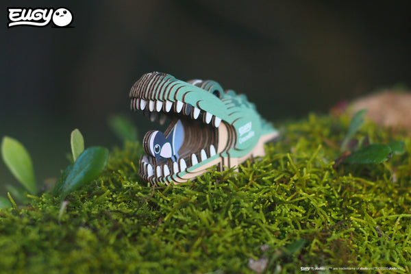 Öko-Puzzle 3D – Krokodil - Tublu.de