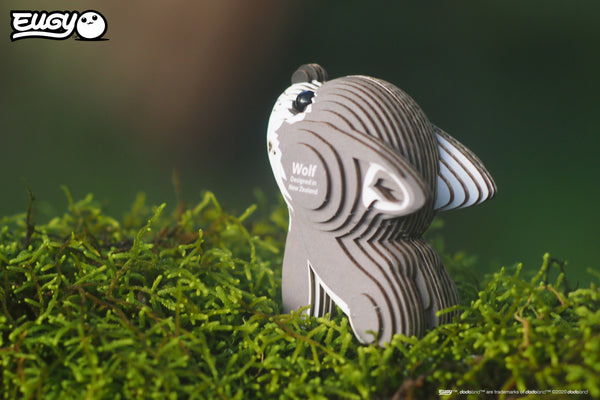 Öko-Puzzle 3D – Wolf - Tublu.de