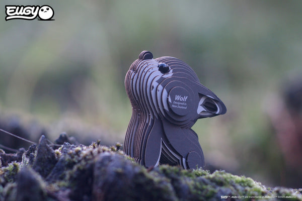 Öko-Puzzle 3D – Wolf - Tublu.de